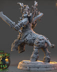 Ritter Teryn Eldershade - Walkers of Ferro Forest (Woodfolk) - 3d Printed Miniature sculpted by Daybreak Miniatures