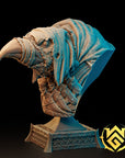 Kreak the Flightless Bust - 3d Printed Miniature Sculpted by The Witchguild