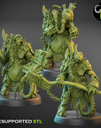 Apostles of Decay - Dark Legions - 3d Printed Miniature Sculpted by Clay Beast Creations