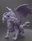 Chaos Chimera - Army of Chaos Beasts - 3d Printed Miniature Sculpted by Monolith Arts