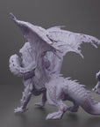 Chaos Chimera - Army of Chaos Beasts - 3d Printed Miniature Sculpted by Monolith Arts