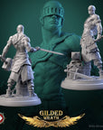 The Dread Artisan - Gilded Wrath - 3d Printed Miniature Sculpted by White Werewolf Tavern