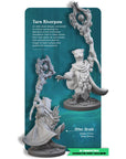 Tarn Riverpaw, Otter Druid - Brambleheart - 3d Printed Miniature sculpted by Kraken Games Lab