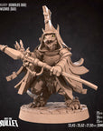 Kobold Wizard - Kobold DND - 3d Printed Miniature sculpted by Bite the Bullet