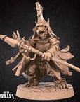 Kobold Wizard - Kobold DND - 3d Printed Miniature sculpted by Bite the Bullet