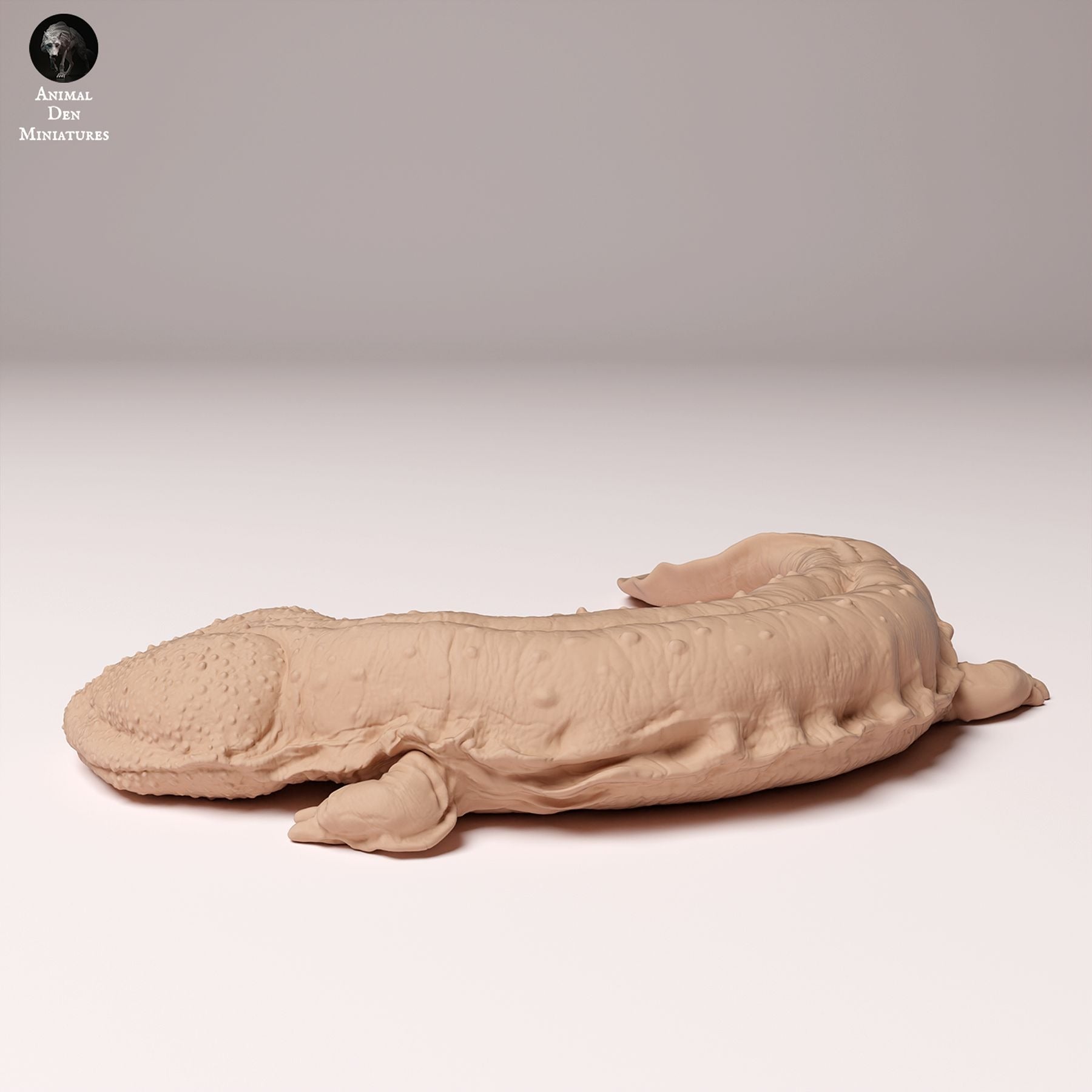 Japanese Salamander - 3d Printed 1:8 Scale Miniature by Animal Den