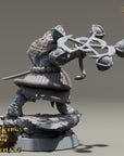 King Frency - Kings of Karmaaz (Lionfolk) - 3d Printed Miniature sculpted by Daybreak Miniatures