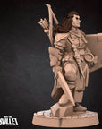 Human Fighter - Iconic Heroes - 3d Printed Miniature sculpted by Bite the Bullet