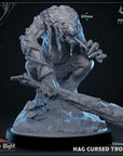 Hag-Cursed Trolls - Snow Blight - 3d Printed Miniature Sculpted by Mammoth Factory