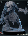 Hag-Cursed Trolls - Snow Blight - 3d Printed Miniature Sculpted by Mammoth Factory