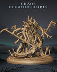 Chaos Hecatoncheires - Harbingers of Chaos - 3d Printed Miniature Sculpted by Monolith Arts