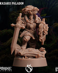 Florasarii (Flowerfolk) Paladin - 3d Printed Miniature Sculpted by Sordane Publishing