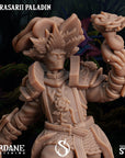 Florasarii (Flowerfolk) Paladin - 3d Printed Miniature Sculpted by Sordane Publishing