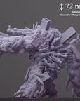 Malignant Amalgam - 3d Printed Miniature Sculpted by Papsikels Miniatures
