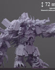 Malignant Amalgam - 3d Printed Miniature Sculpted by Papsikels Miniatures
