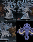 Thornmother - Beast of Stragovia - 3d Printed Miniature Sculpted by Mammoth Factory