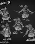 Bad Birds - Birdfolk Rangers and Rogues - 3d Printed Miniature Sculpted by Goon Master Games