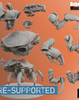 Crab Guards - Deep Hive - 3d Printed Miniature by OshounaMinis