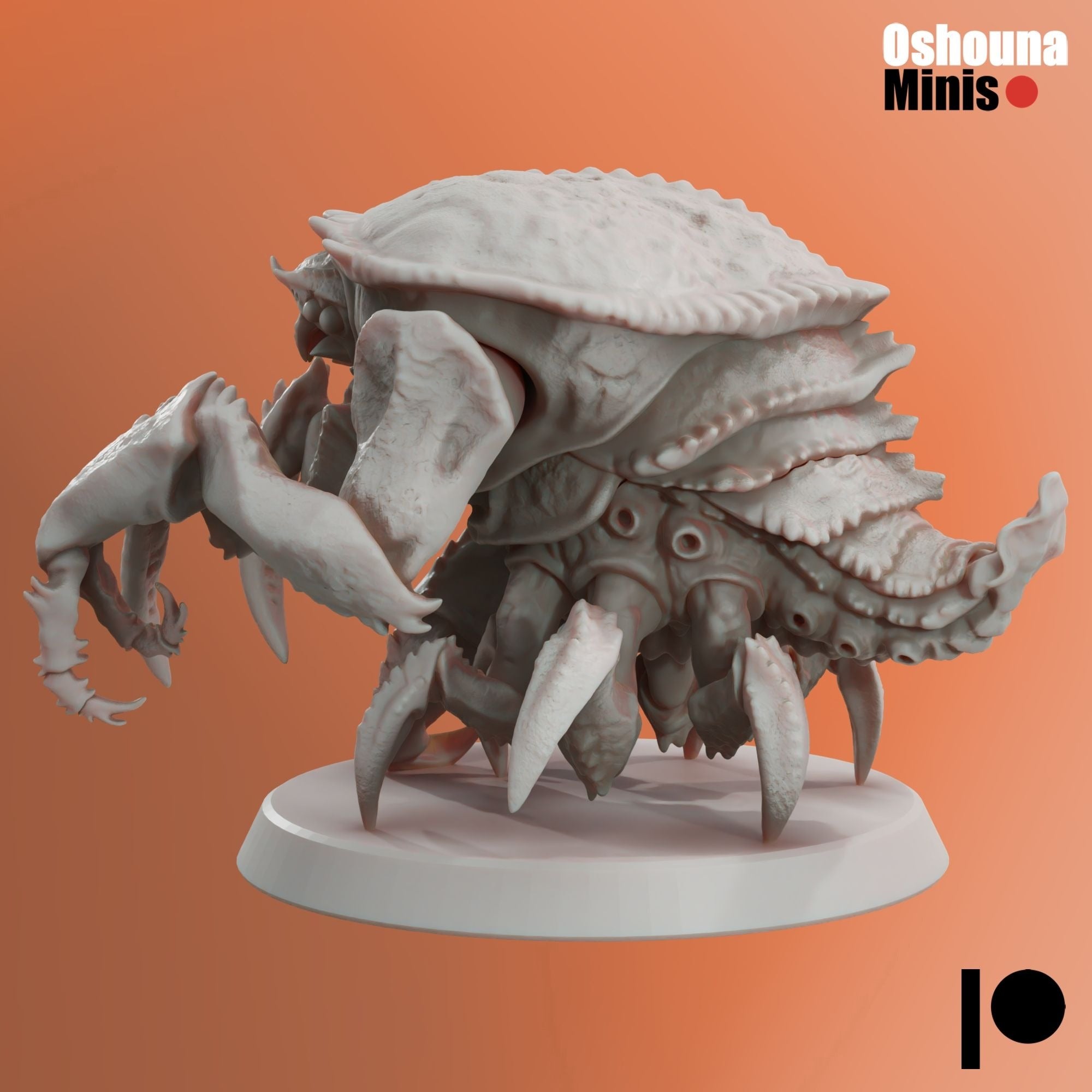 Crab Guards - Deep Hive - 3d Printed Miniature by OshounaMinis