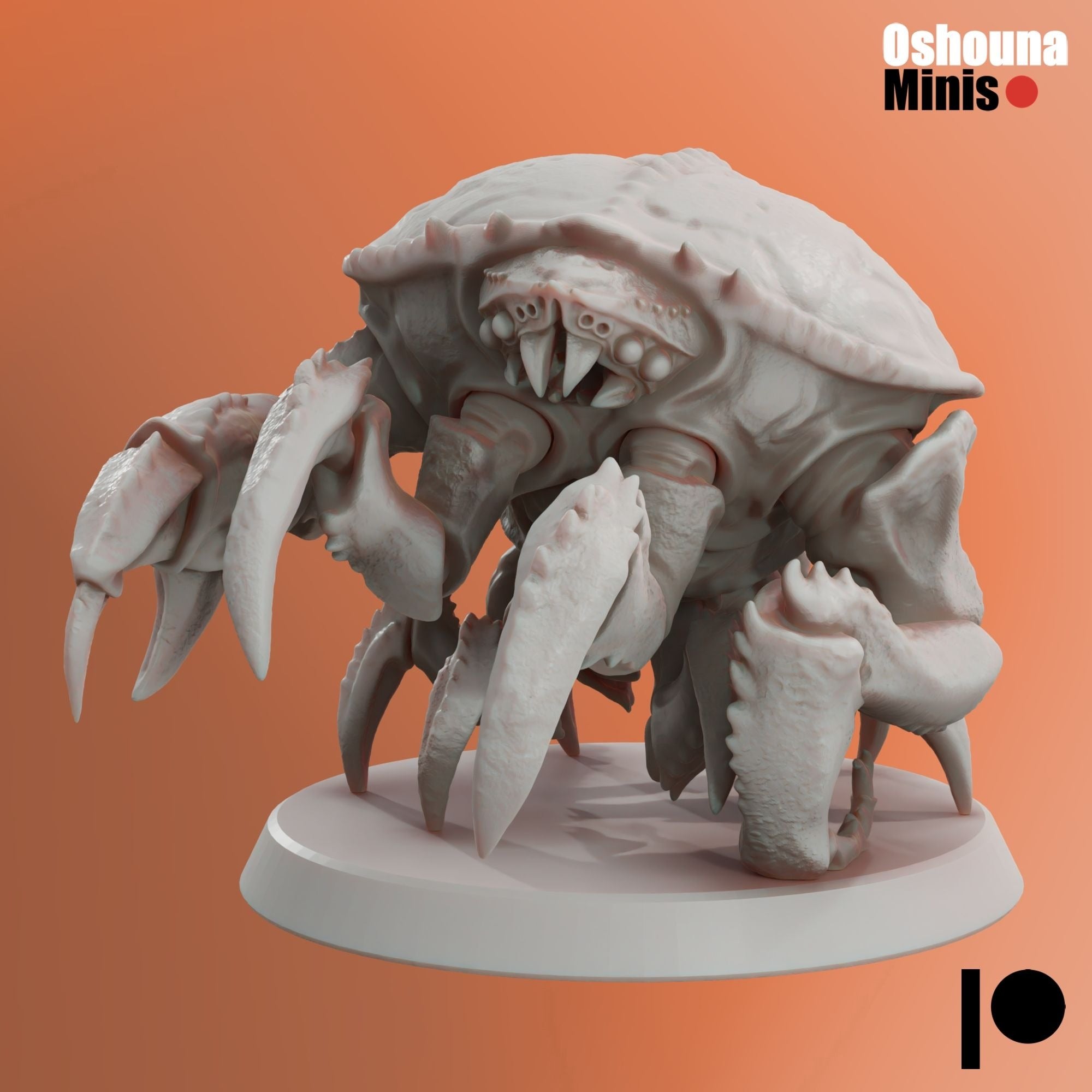 Crab Guards - Deep Hive - 3d Printed Miniature by OshounaMinis