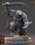 Jharrek Breaktooth - The Selachians of the Undertow (Sharkfolk) - 3d Printed Miniature sculpted by Daybreak Miniatures