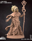 Saray, the Human Sorceress - Iconic Heroes - 3d Printed Miniature sculpted by Bite the Bullet
