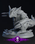 Gravatodon Evolutions - Crestlings - 3d Printed Miniature Sculpted by Blackcrest Miniatures