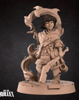 Human Kineticist - Iconic Heroes - 3d Printed Miniature sculpted by Bite the Bullet