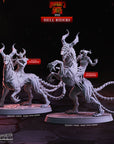 Hell Riders - Demon's Gate - 3d Printed Miniature Sculpted by Cast N Play
