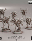 Deep Hive Infected Crabsmen - 3d Printed Miniature by OshounaMinis