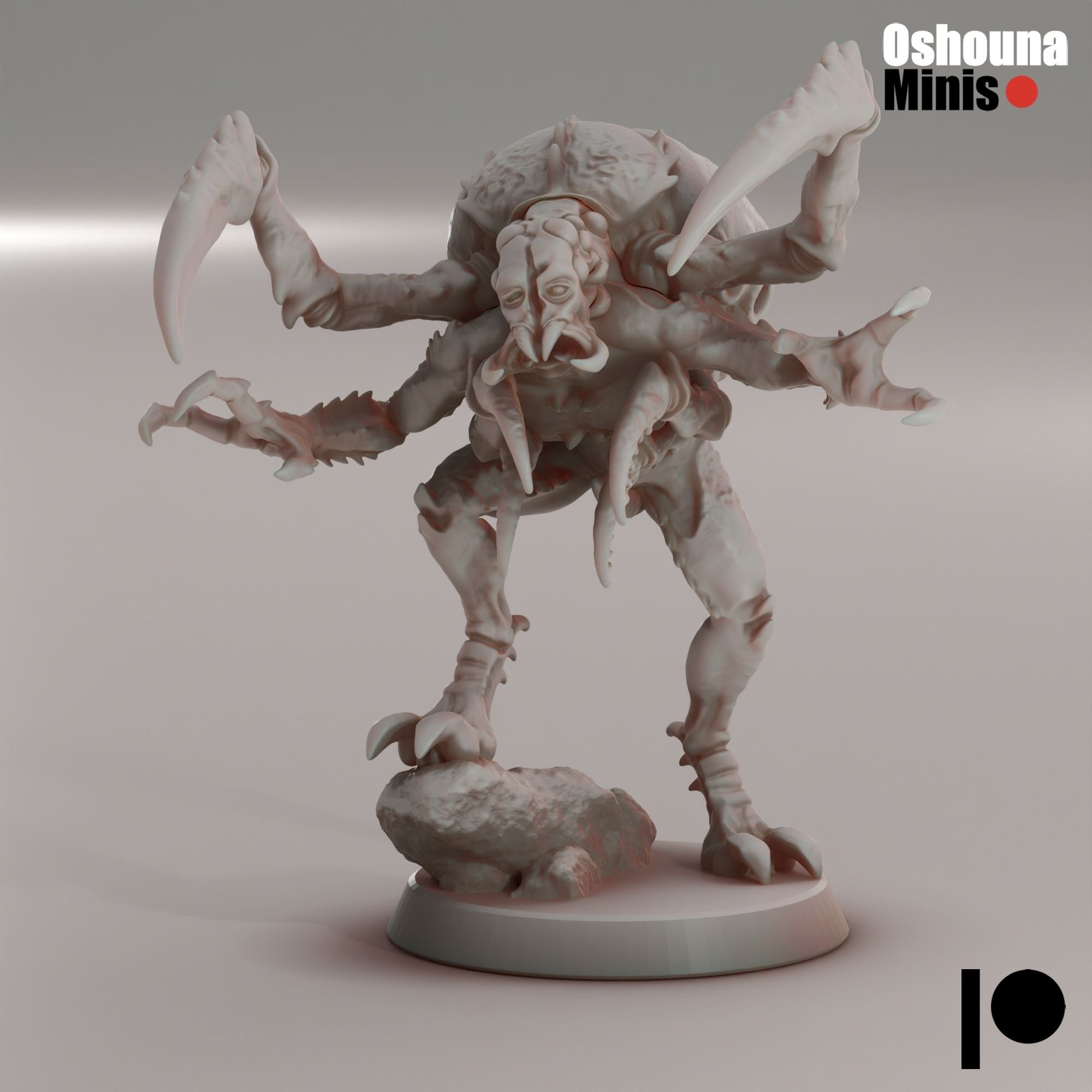Deep Hive Infected Crabsmen - 3d Printed Miniature by OshounaMinis