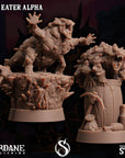 Alpha Ore Eater -  3d Printed Miniature Sculpted by Sordane Publishing