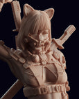 Cyberpunk Idol Vigilante Keiko P0MP0M Pomeroy - 3d Printed Miniature by Cyberstash