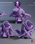 Pholithian Sages - 3d Printed Miniature Sculpted by Blackcrest Miniatures