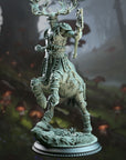 Gungnir of House Jernbark, Centaur Noble - 3d Printed Miniature Sculpted by DM Stash
