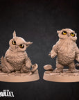 Owlbear Cubs - Iconic Monsters - 3d Printed Miniature sculpted by Bite the Bullet