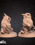 Owlbear Cubs - Iconic Monsters - 3d Printed Miniature sculpted by Bite the Bullet