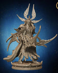 Moonlight Elite Knights - Army of Darkness: Dark Elves - 3d Printed Miniature Sculpted by Monolith Arts