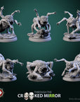 Skittering Shadows - Through the Crooked Mirror - 3d Printed Miniature Sculpted by White Werewolf Tavern