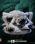 Skittering Shadows - Through the Crooked Mirror - 3d Printed Miniature Sculpted by White Werewolf Tavern