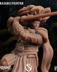 Florasarii (Flowerfolk) Fighter - 3d Printed Miniature Sculpted by Sordane Publishing