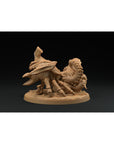 Mittens - Hunt for the Last Sea Angel - 3d Printed Miniature Sculpted by Dragon Trappers Lodge