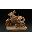 Mittens - Hunt for the Last Sea Angel - 3d Printed Miniature Sculpted by Dragon Trappers Lodge