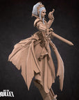 Vampire Witch - Vampires - 3d Printed Miniature sculpted by Bite the Bullet