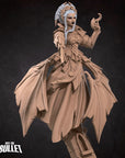 Vampire Witch - Vampires - 3d Printed Miniature sculpted by Bite the Bullet