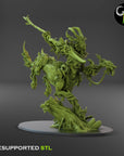 Grovelord Hunter - Grove Guardians - 3d Printed Miniature Sculpted by Clay Beast Creations