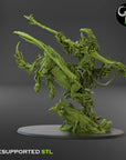 Grovelord Hunter - Grove Guardians - 3d Printed Miniature Sculpted by Clay Beast Creations