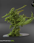 Grovelord Hunter - Grove Guardians - 3d Printed Miniature Sculpted by Clay Beast Creations