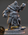 Grothar Rootsworn - The Covenant of Blackthorn (Boarfolk) - 3d Printed Miniature sculpted by Daybreak Miniatures