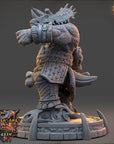 Davooz Triper - Anthrosaurs of Triju - 3d Printed Miniature sculpted by Daybreak Miniatures